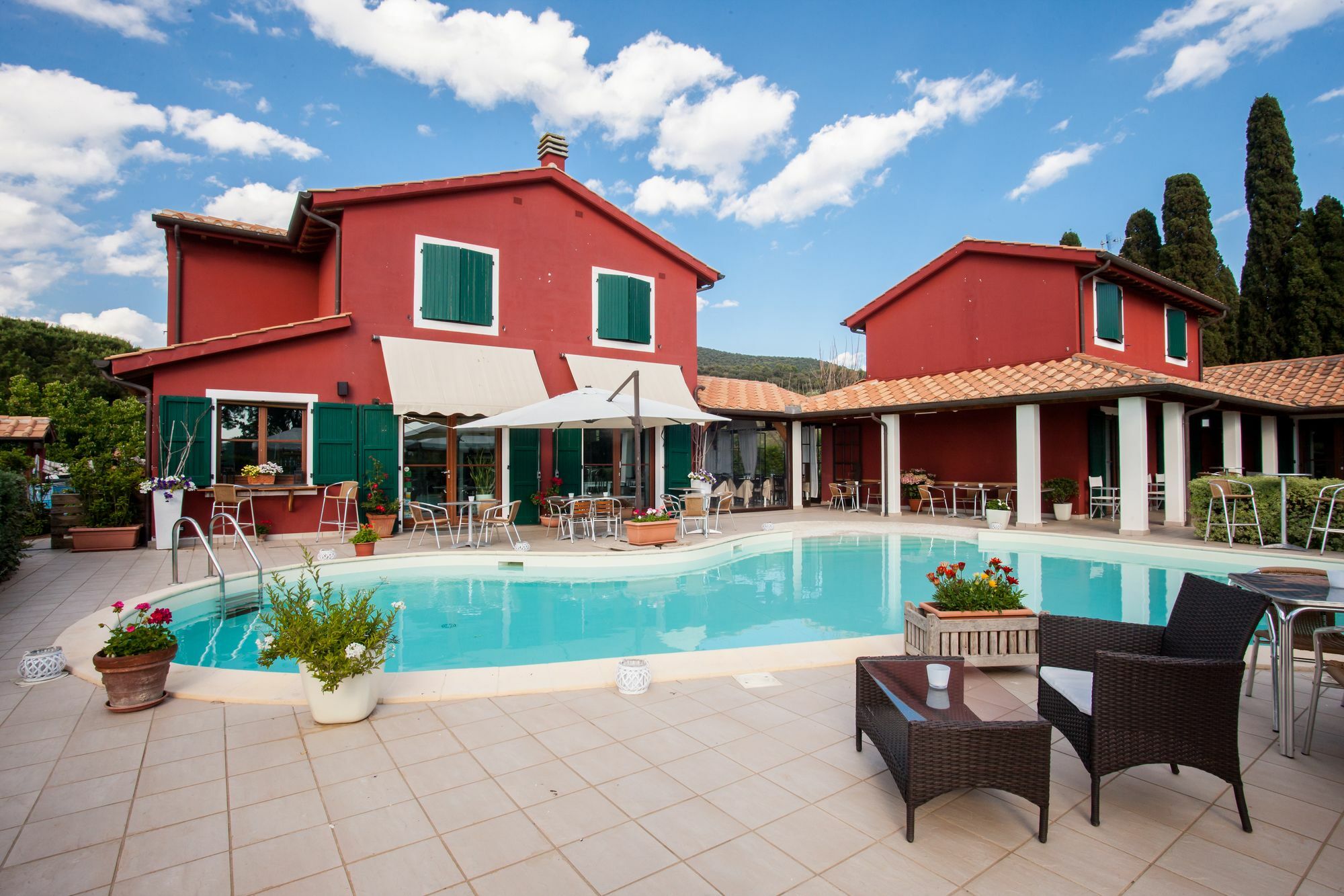Hotel La Posta Di Torrenova Orbetello Eksteriør billede